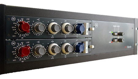 AMS Neve 1073 Classic mono mic preamp & EQ module (horizontal)
