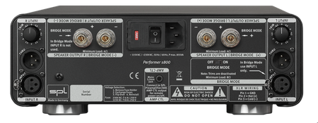 SPL Performer s800, black