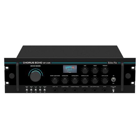Echo Fix EF-X3R Chorus Echo with BBD Analog Chorus & Spring Reverb, black