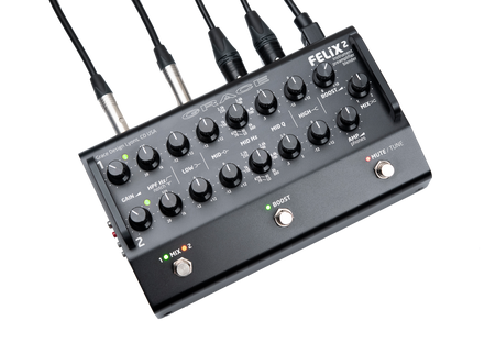 Grace Design FELIX 2 - Instrument Preamp / EQ/ DI, black