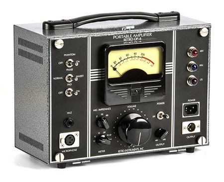 OP-6 Portable Microphone Tube Amplifier