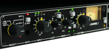 Drawmer 1972 Dual Mic, Line & Instrument Preamplifier
