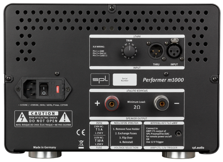 SPL Performer m1000, black