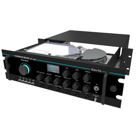 Echo Fix EF-X3R Chorus Echo with BBD Analog Chorus & Spring Reverb, black