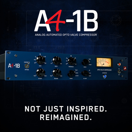Antelope Audio A4-1B Analog Automated Opto Valve Compressor | Ultimate Edition