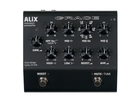 Grace Design ALiX - Instrument Preamp / DI, black