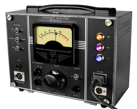 OP-6 Portable Microphone Tube Amplifier