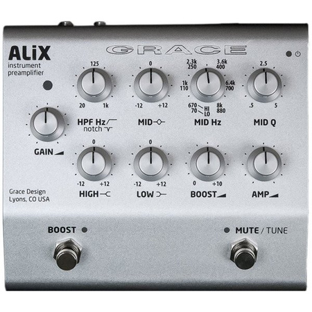 Grace Design ALiX - Instrument Preamp / DI, silver