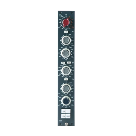 AMS Neve 1081 Classic mono mic preamp & EQ module (vertical)